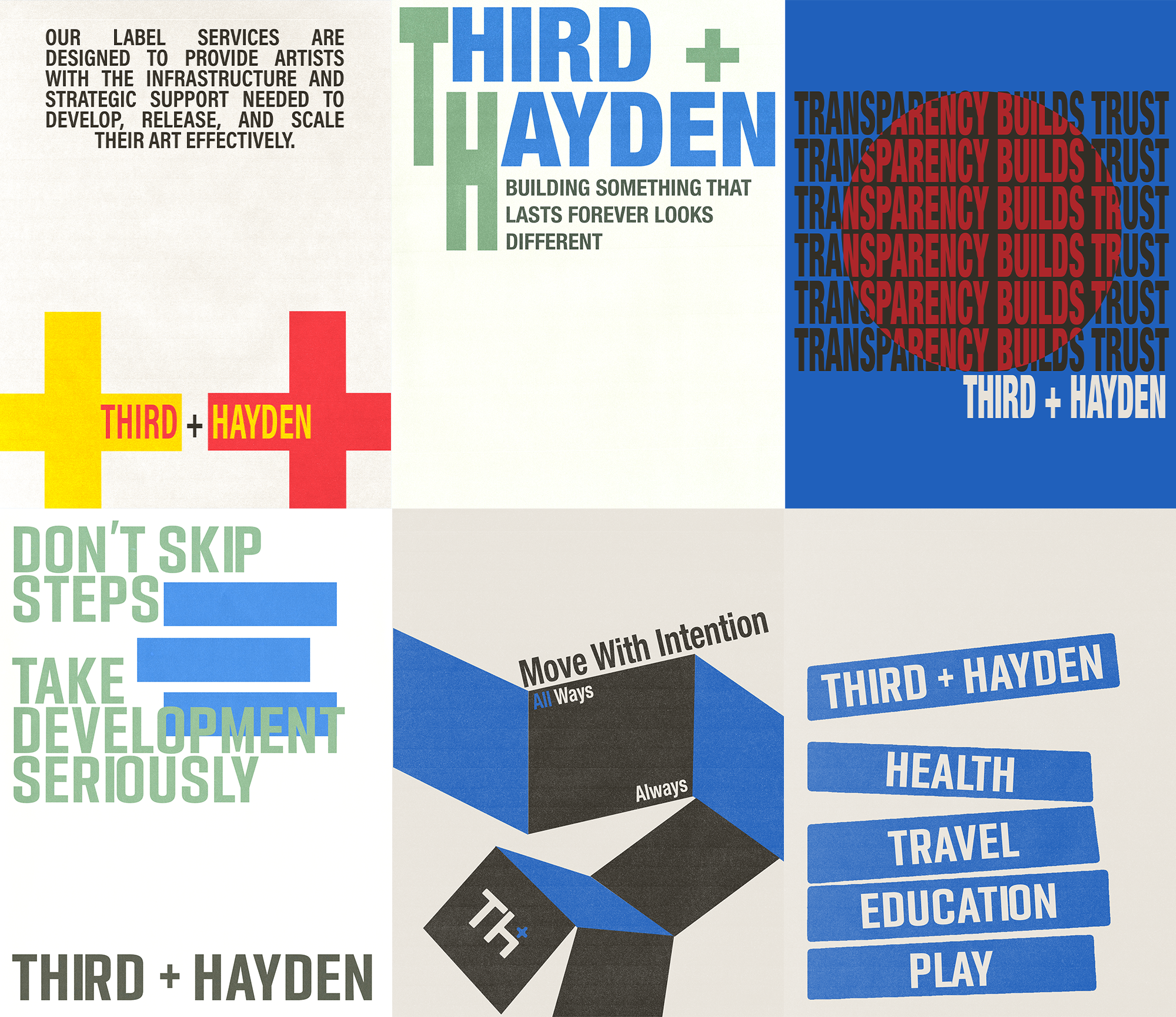 Third and Hayden Poster Designs
